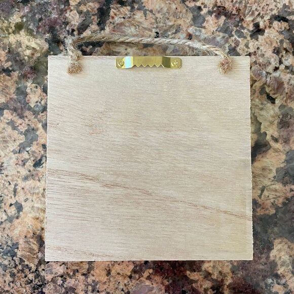 Blue Butterfly Square Shadow Box - Picture 2 of 2